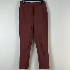 Frank and Oak Brown High Waisted Dress Pants Size 6